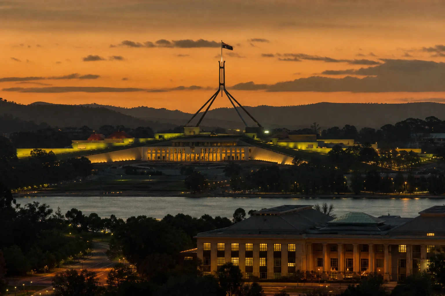 Editorial city guide graphic for Emu Casino readers in Canberra, ACT