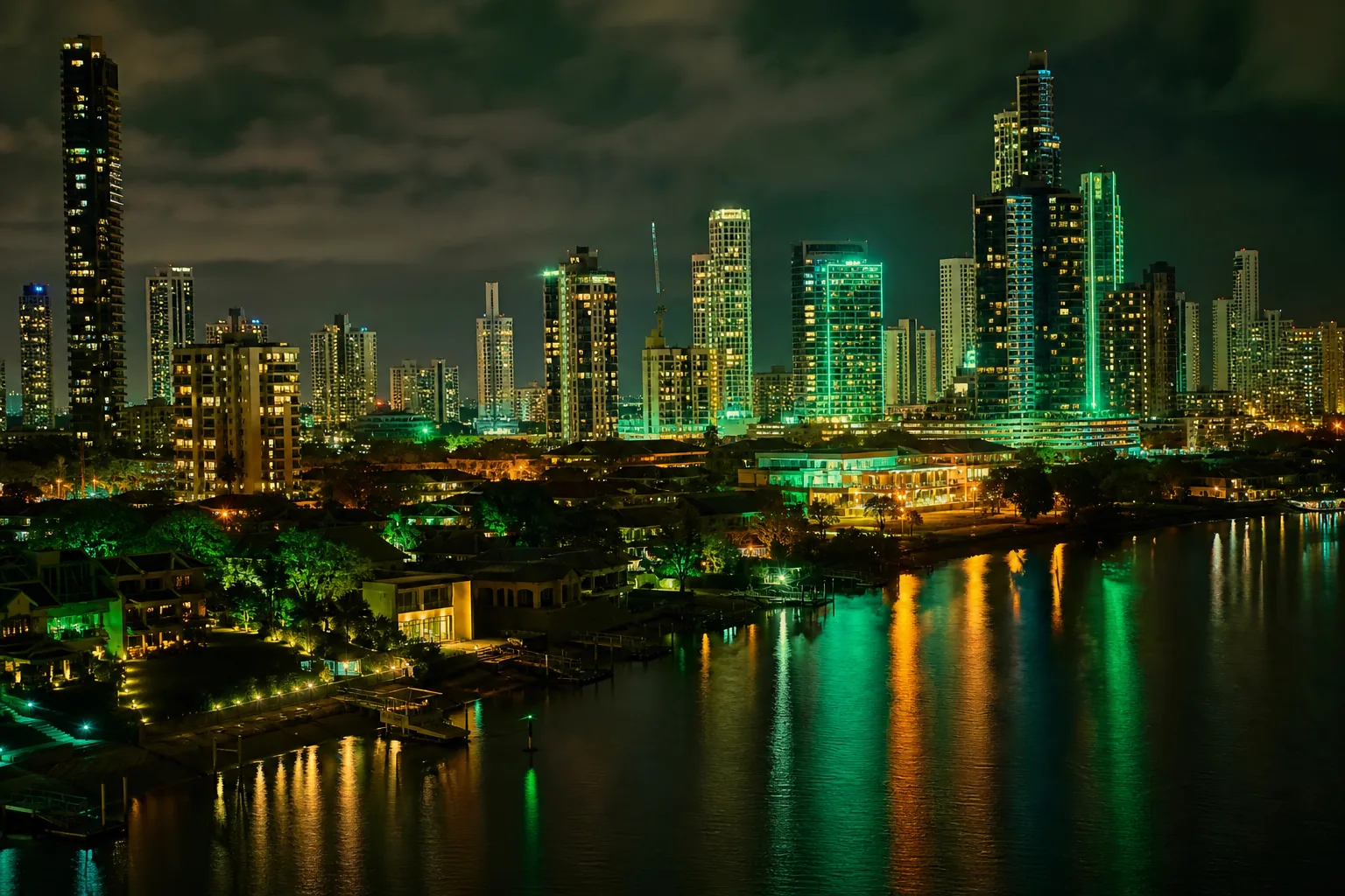 Editorial city guide graphic for Emu Casino readers in Gold Coast, QLD